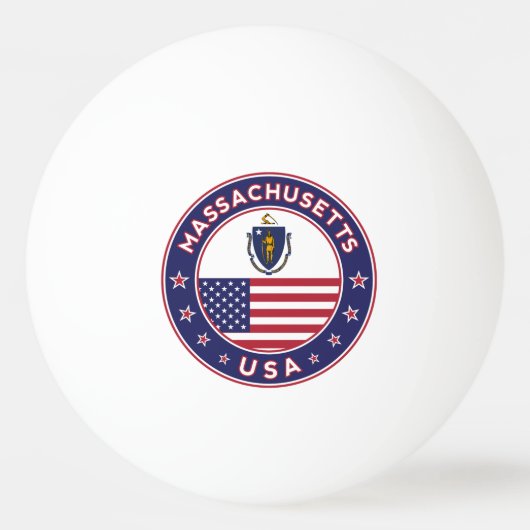Massachusetts Pingpongbal (Voorkant)