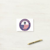 Massachusetts Post-it® Notes (Op bureau)