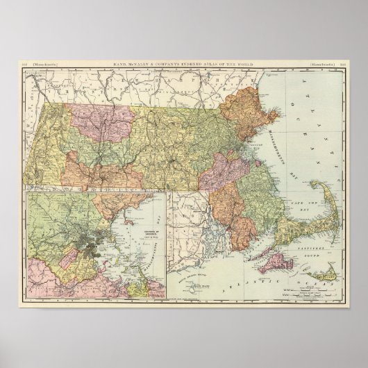 Massachusetts Poster (Voorkant)