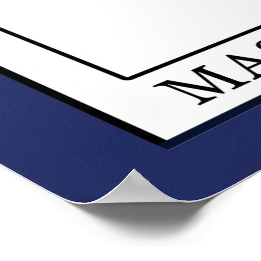 Massachusetts Poster (Hoek)