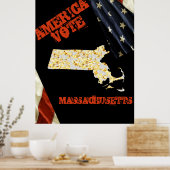 MASSACHUSETTS POSTER (Keuken)