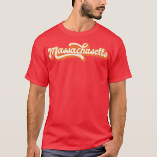 Massachusetts Retro1 T-shirt