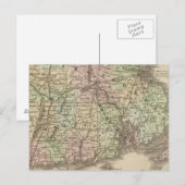 Massachusetts, Rhode Island en Connecticut Briefkaart (Voorkant / Achterkant)