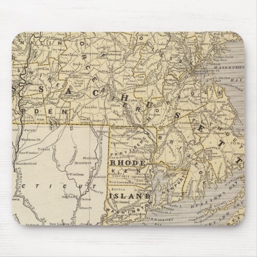 Massachusetts, Rhode Island Muismat (Voorkant)