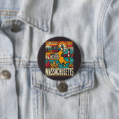Massachusetts Ronde Button 7,6 Cm (In situ)