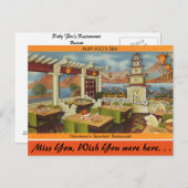 Massachusetts, Ruby Foo's Restaurant, China Town Briefkaart (Voorkant / Achterkant)