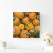 Massachusetts, Salisbury, pompoenen, herfst Vierkante Klok (Huis)