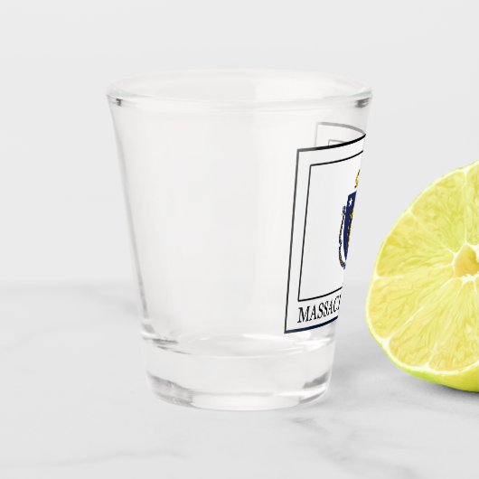 Massachusetts Shot Glas (Links)