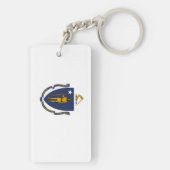 Massachusetts Sleutelhanger (achterkant)