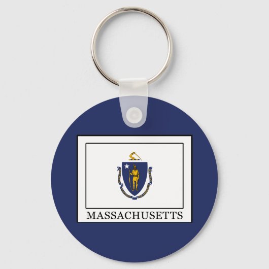 Massachusetts Sleutelhanger (Voorkant)