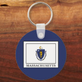 Massachusetts Sleutelhanger (Achterkant)