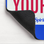 Massachusetts spirit van het Amerikaanse bord Muismat (Hoek)