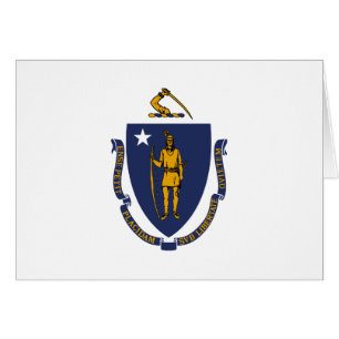 Massachusetts Staatsvlag