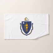 Massachusetts Staatsvlag Bad Handdoek (Handdoek)