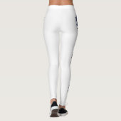 Massachusetts Staatsvlag Leggings (Achterkant)