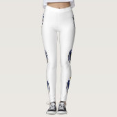 Massachusetts Staatsvlag Leggings (Voorkant)