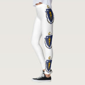 Massachusetts Staatsvlag Leggings (Links)