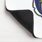 Massachusetts Staatsvlag Muismat (Hoek)