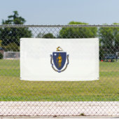 Massachusetts Staatsvlag Spandoek (Insitu)