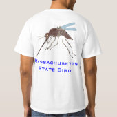 Massachusetts State Bird T-shirt (Achterkant)