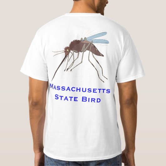 Massachusetts State Bird T-shirt (Achterkant)