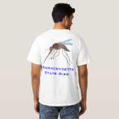 Massachusetts State Bird T-shirt (Achterkant volledig)