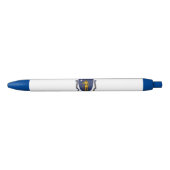 Massachusetts State Flag Blauwe Inkt Pen