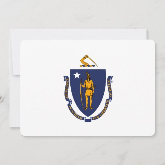 Massachusetts State Flag Design (Voorkant)