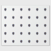 Massachusetts State Flag Design Cadeaupapier (Vlak)