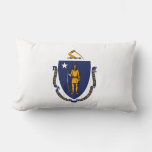 Massachusetts State Flag Design Kussen