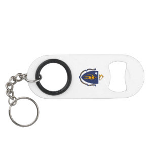 Massachusetts State Flag Design Mini Flessenopener