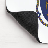 Massachusetts State Flag Design Muismat (Hoek)