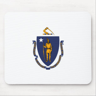 Massachusetts State Flag Design Muismat