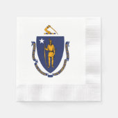 Massachusetts State Flag Design Servet (Voorkant)