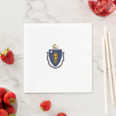 Massachusetts State Flag Servet (Insitu)