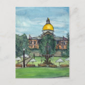 Massachusetts State House Briefkaart (Voorkant)