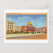 Massachusetts State House / Capitool Briefkaart (Voorkant)