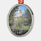 Massachusetts State House Metalen Ornament (Links)
