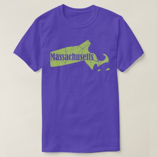 Massachusetts State Massachusetts Gift T-shirt (Design voorkant)