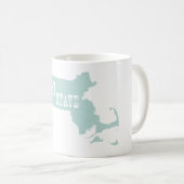 Massachusetts State Motto Slogan Koffiemok (Voorkant rechts)