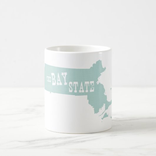 Massachusetts State Motto Slogan Koffiemok (Center)