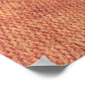 Massachusetts State Outline Word Map op Canvas Poster (Hoek)