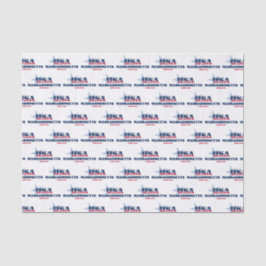 Massachusetts State Pride Tissue Paper Tissuepapier