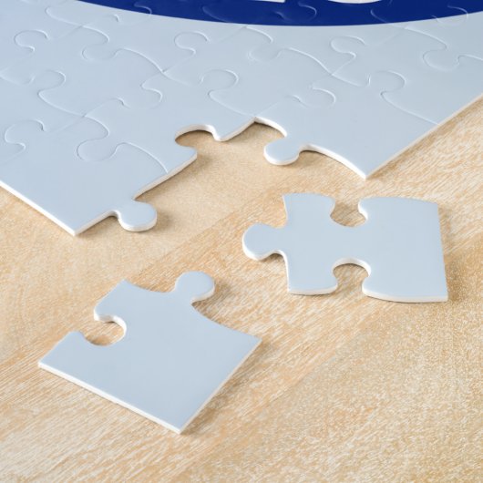 Massachusetts State Seal. Legpuzzel (Zijkant)