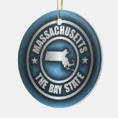 "Massachusetts Steel 2" Keramisch Ornament (Links)