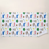 Massachusetts strandlaken (Voorkant)