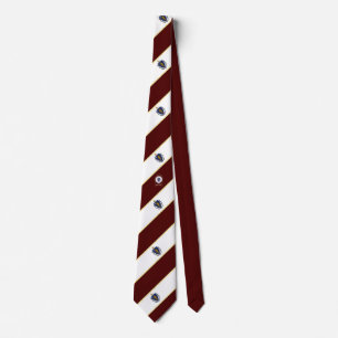 Massachusetts strepen vlag stropdas