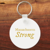 Massachusetts Strong Sleutelhanger (Voorkant)
