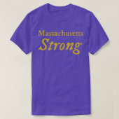 Massachusetts Strong T-shirt (Design voorkant)