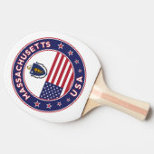 Massachusetts Tafeltennisbatje (Zijkant)